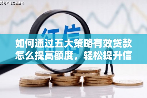 阜宁如何通过五大策略有效贷款怎么提高额度，轻松提升信用价值