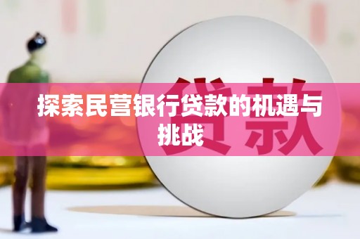 阜宁探索民营银行贷款的机遇与挑战