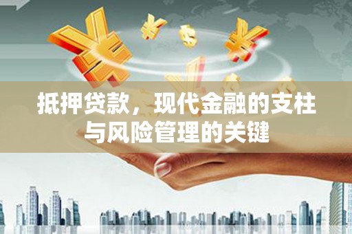 阜宁抵押贷款，现代金融的支柱与风险管理的关键