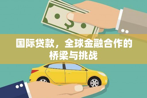 阜宁国际贷款，全球金融合作的桥梁与挑战
