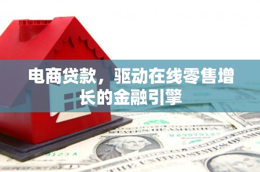 阜宁电商贷款，驱动在线零售增长的金融引擎