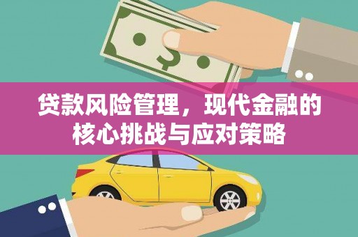 阜宁贷款风险管理，现代金融的核心挑战与应对策略