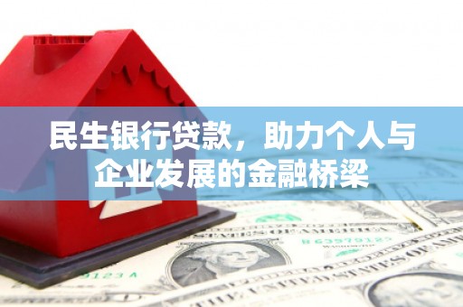 阜宁民生银行贷款，助力个人与企业发展的金融桥梁