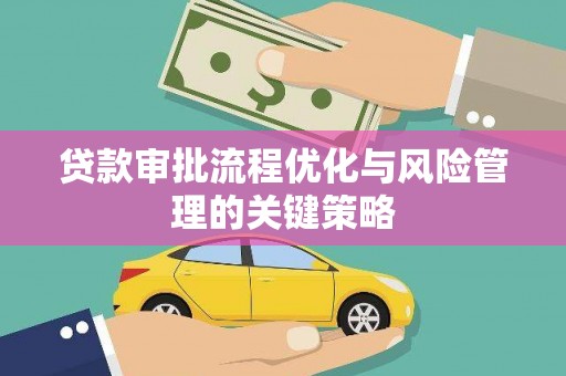 阜宁贷款审批流程优化与风险管理的关键策略