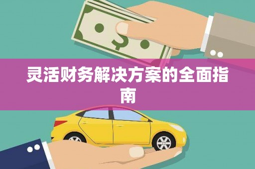 阜宁灵活财务解决方案的全面指南