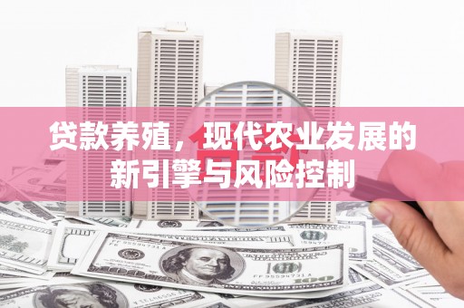 阜宁贷款养殖，现代农业发展的新引擎与风险控制