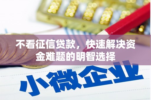 阜宁不看征信贷款，快速解决资金难题的明智选择
