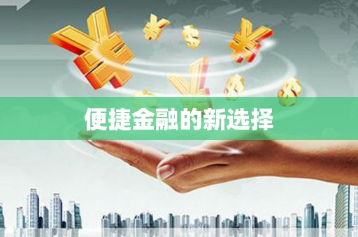阜宁便捷金融的新选择