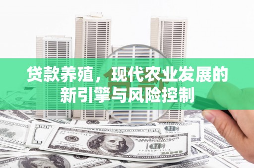 阜宁贷款养殖，现代农业发展的新引擎与风险控制
