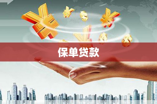 阜宁保单贷款
