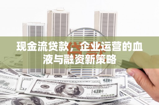 阜宁现金流贷款，企业运营的血液与融资新策略