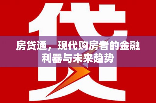 阜宁房贷通，现代购房者的金融利器与未来趋势