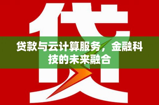 阜宁贷款与云计算服务，金融科技的未来融合