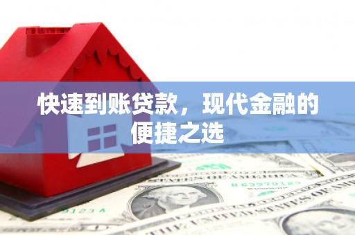 阜宁快速到账贷款，现代金融的便捷之选