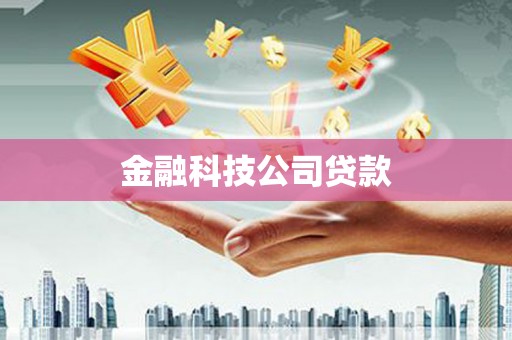 阜宁金融科技公司贷款