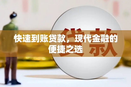 阜宁快速到账贷款，现代金融的便捷之选
