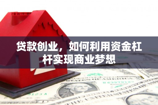 阜宁贷款创业，如何利用资金杠杆实现商业梦想