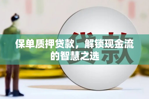 阜宁保单质押贷款，解锁现金流的智慧之选