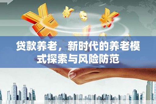 阜宁贷款养老，新时代的养老模式探索与风险防范