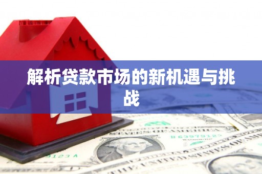 阜宁解析贷款市场的新机遇与挑战